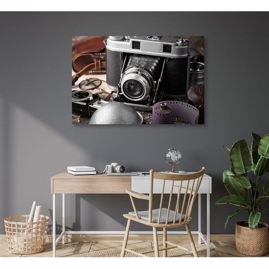 Kép történelmi fényképezőgép