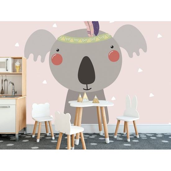 Tapéta aranyos koala indiai tollakkal