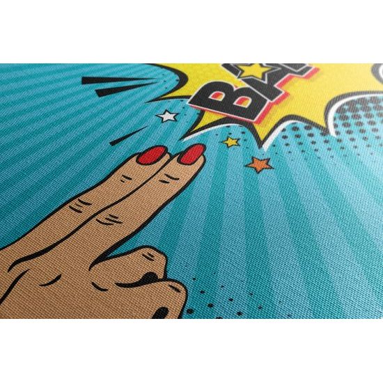 Kép pop art motívummal - BANG !