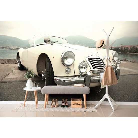 Öntapadó fotótapéta ritka fehér veterán