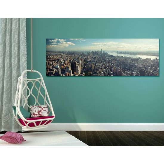 Kép varázslatos New York légi látványa