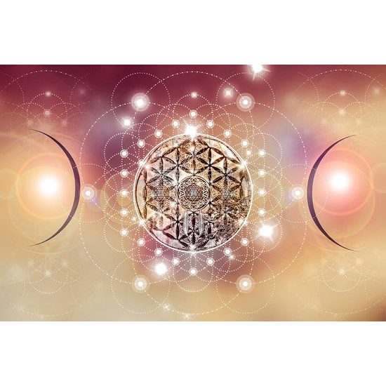 Mandala öntapadó tapéta varázslatos kivitelben