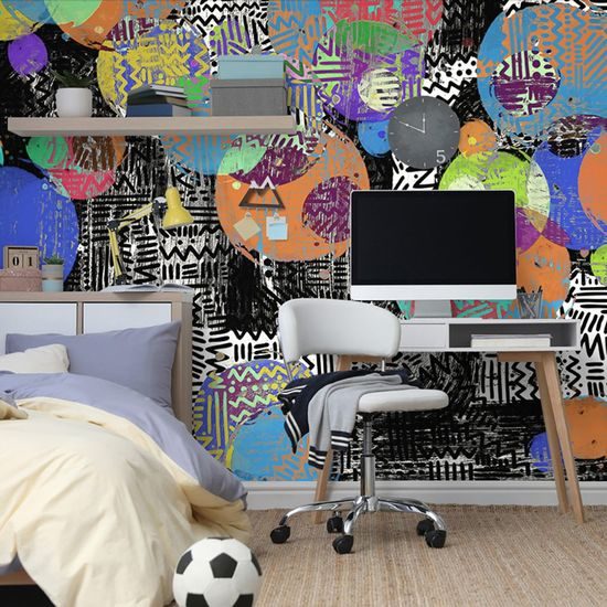 Tapéta szokatlan absztrakció