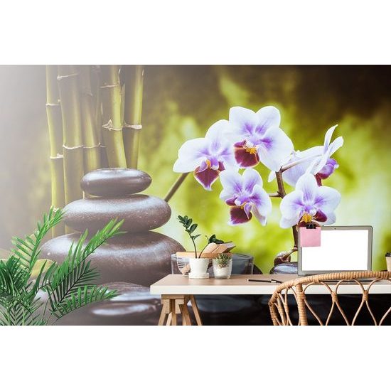 Öntapadó fotótapéta csendélet zen kövekkel