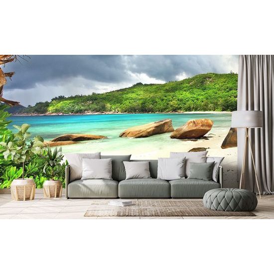 Gyönyörű fotótapéta a lenyűgöző Seychelle-szigetekről