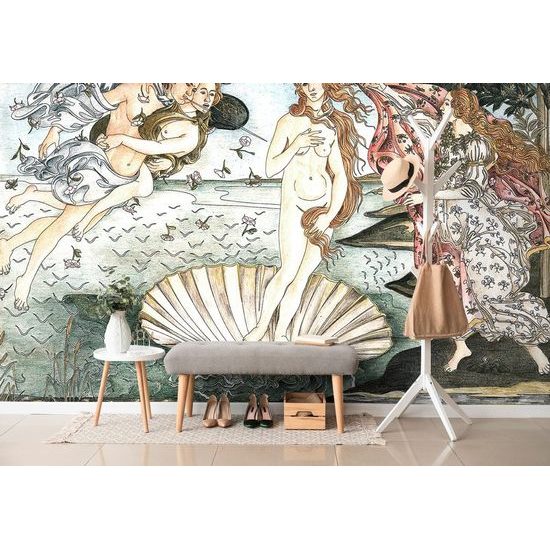 Vénusz születése öntapadó tapéta, S. Botticelli