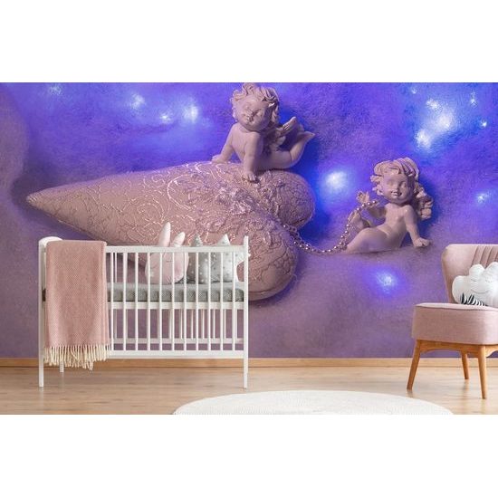 Fotótapéta egy angyalról, romantikus szívvel