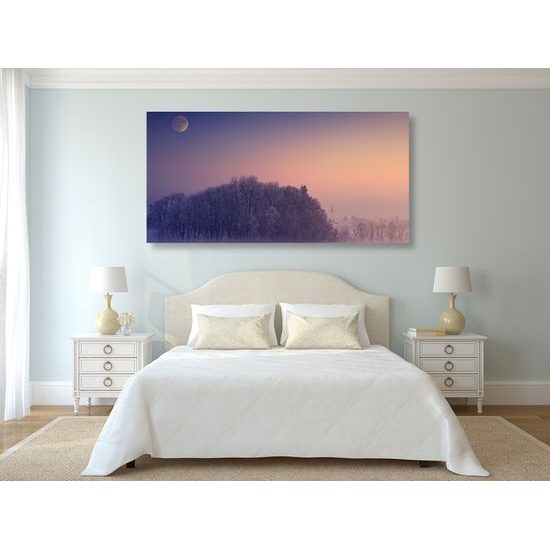 Kép telihold téli időszakban