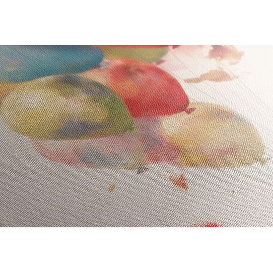 Kép álmodozó elefánt lufikkal