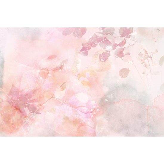 Tapéta gyönyörű pasztell levelek