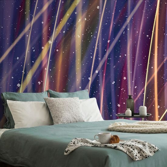 Tapéta gyönyörű absztrakció szálakból