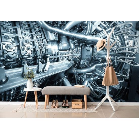 Fotótapéta gázturbinás motor