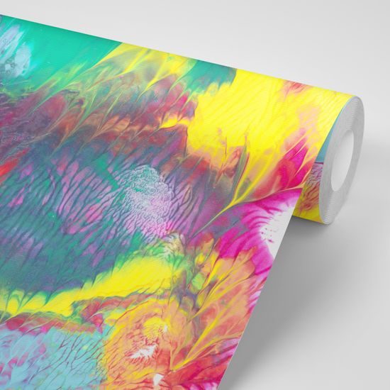 Öntapadó tapéta pasztell színű absztrakció