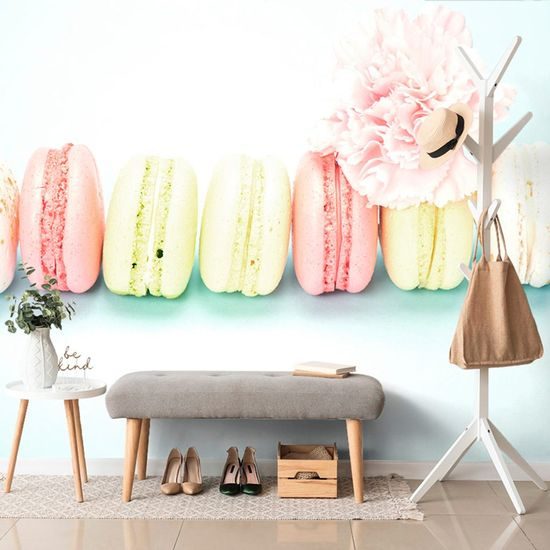 Öntapadó fotótapéta színes macaroons