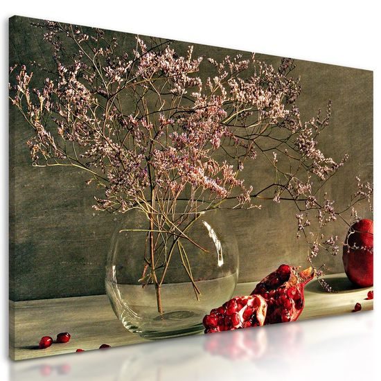 Kép művészi csendélet gránátalmával