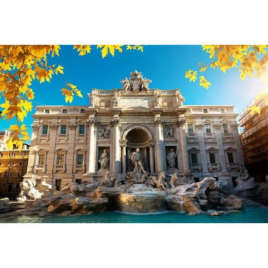 Öntapadó fotótapéta a híres Trevi-kút