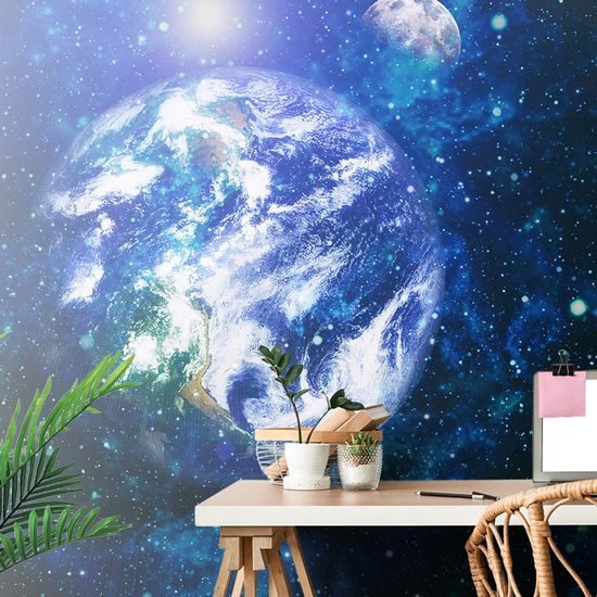 Öntapadó tapéta a Földről műholdról