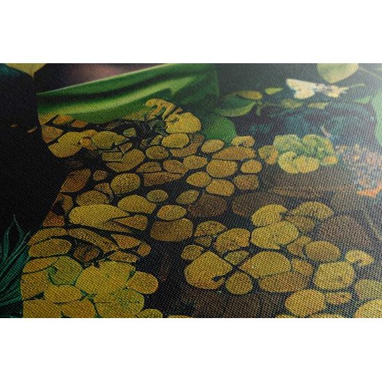 Kép nő a természet ölelésében