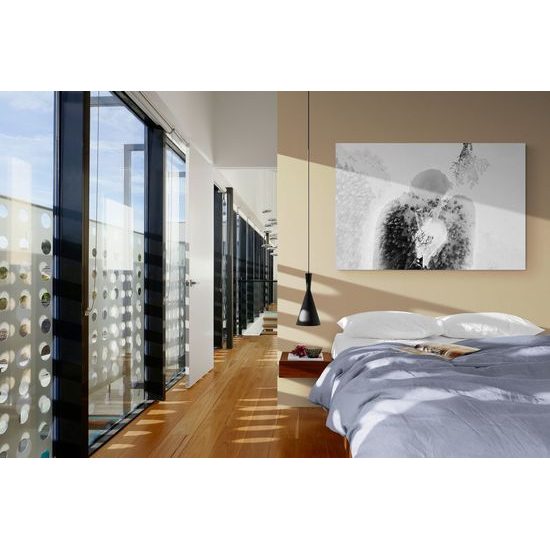 Kép hideg szeretet fekete-fehér kivitelben