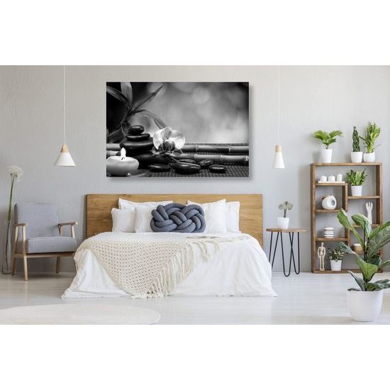 Kép Feng Shui harmónia fekete-fehér kivitelben