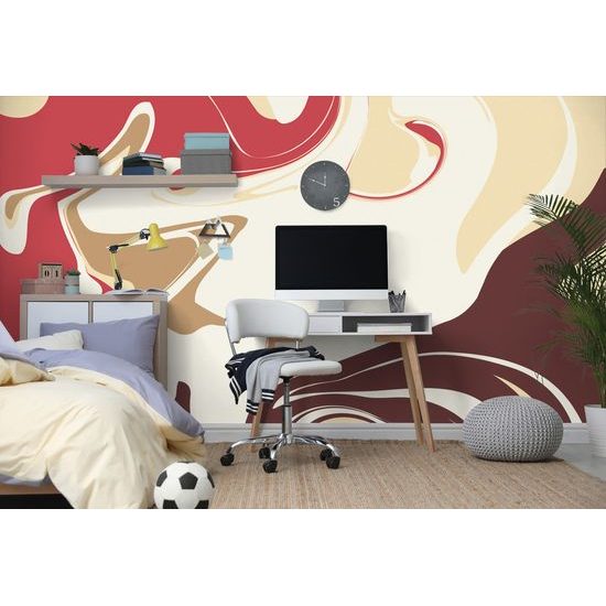 Öntapadó tapéta az egyes anyagok absztrakt mintája