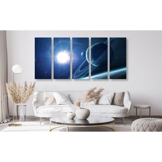 5 részes kép elbűvölő világűr