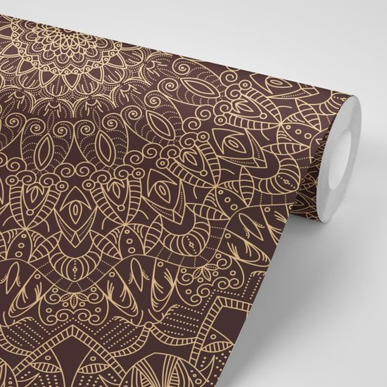 Öntapadó tapéta egy gyönyörűen kidolgozott Mandala