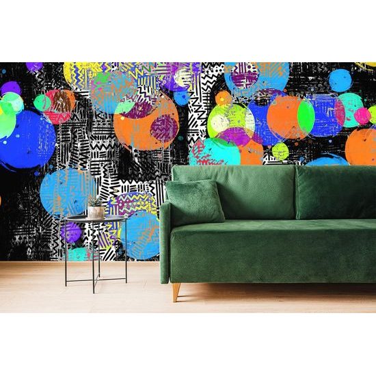 Öntapadó tapéta szokatlan absztrakció