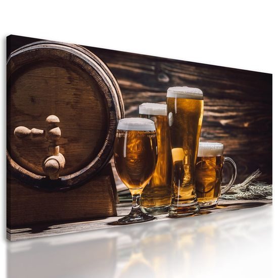 Kép sör tökéletes habbal