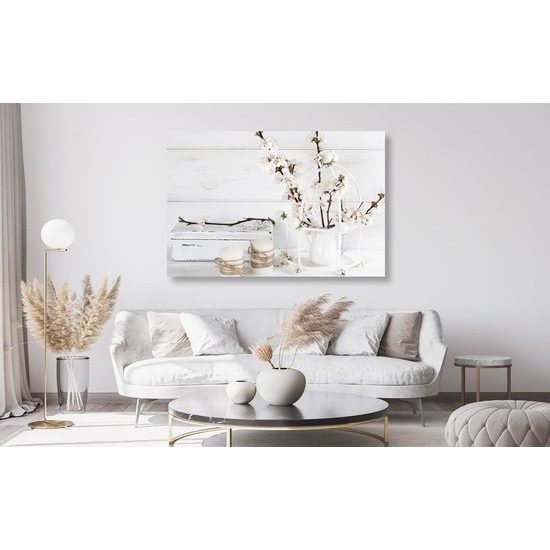 Kép csendélet lágy színtónusokban