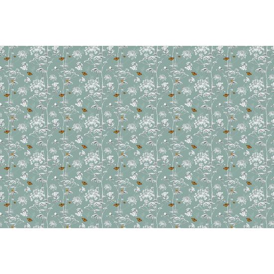 Tapéta lepkékkel teli szelíd rét