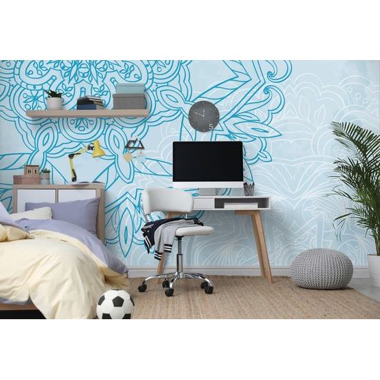 Öntapadó tapéta jég Mandala