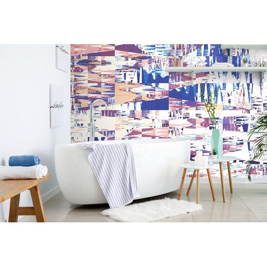 Öntapadó tapéta geometrikus minták