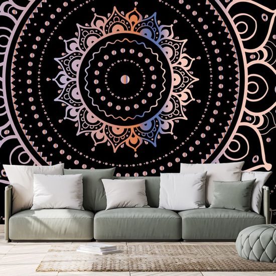 Tapéta arany Mandala