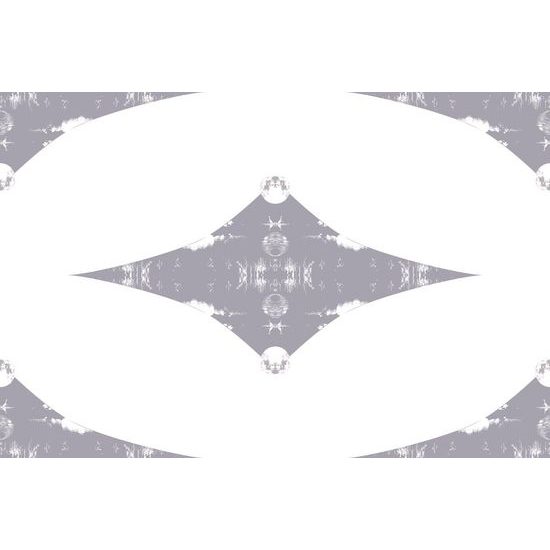 Tapéta absztrakt formák fehér alapon