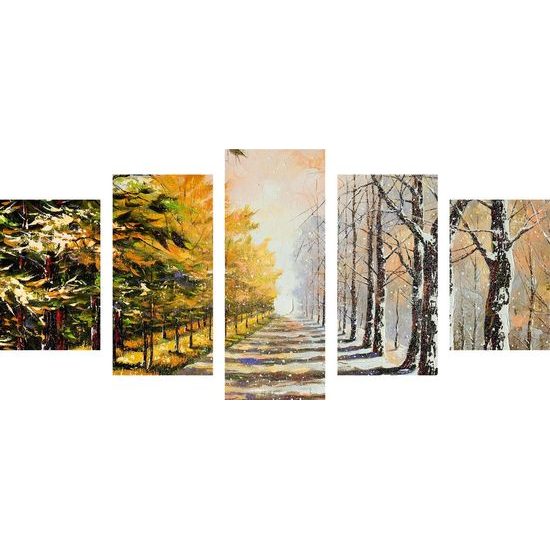 5 részes kép havas sugárút