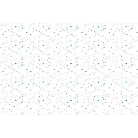 Tapéta szív egy érdekes grafikai tervezésben