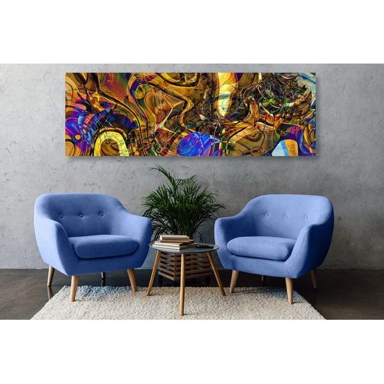 Kép arany absztrakt művészet