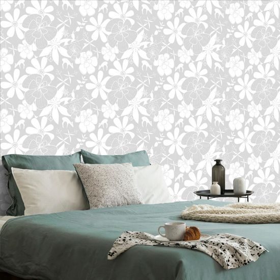 Tapéta virágzó virágok