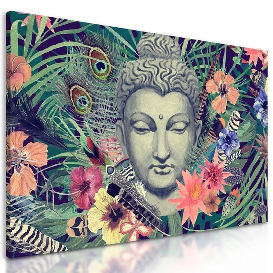 Kép Buddha a trópusi dzsungelben