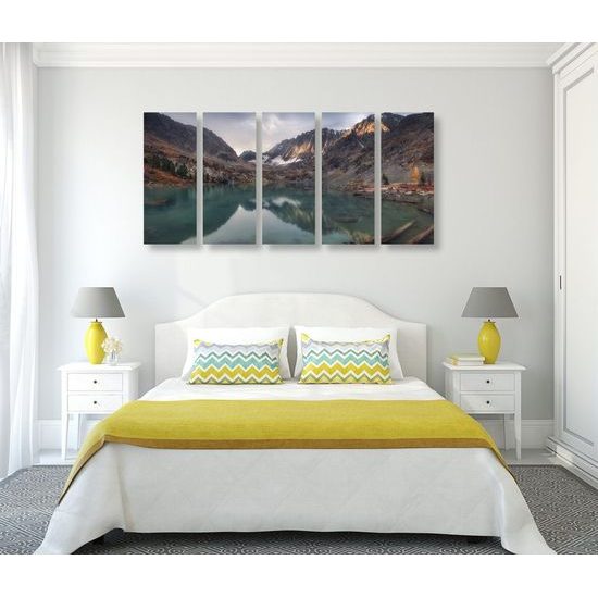 5 részes kép érintetlen tengerszem