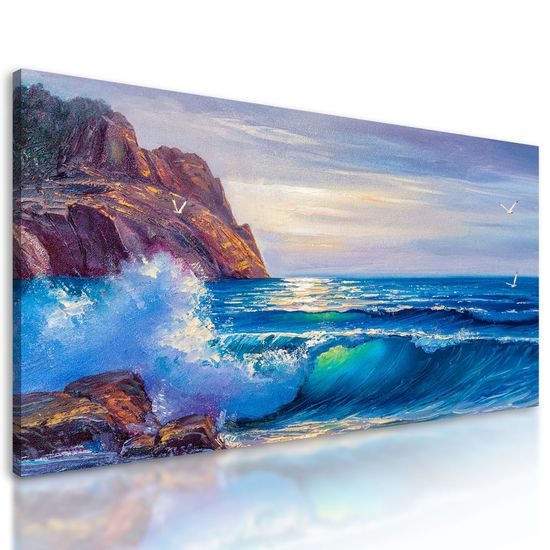 Kép háborgó tenger