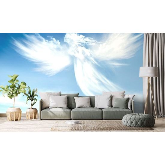 Öntapadó tapéta lenyűgöző angyal felhő
