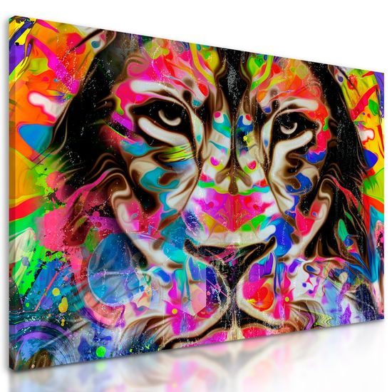 Kép sokszínű oroszlán