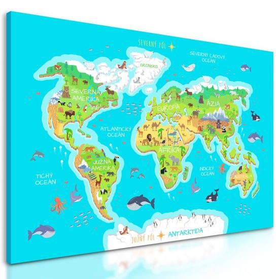 Kép képes térkép gyerekeknek