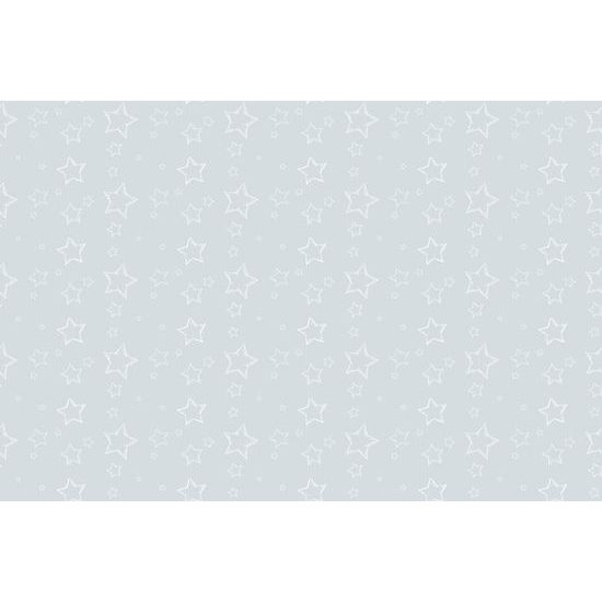 Tapéta játékos csillagok szürke háttéren