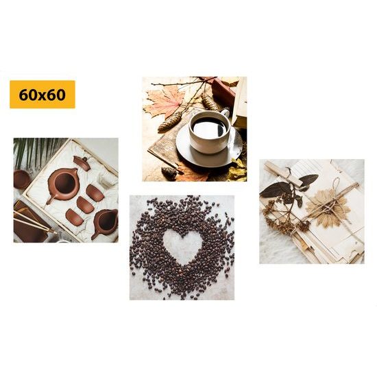 Képszett kávé formái