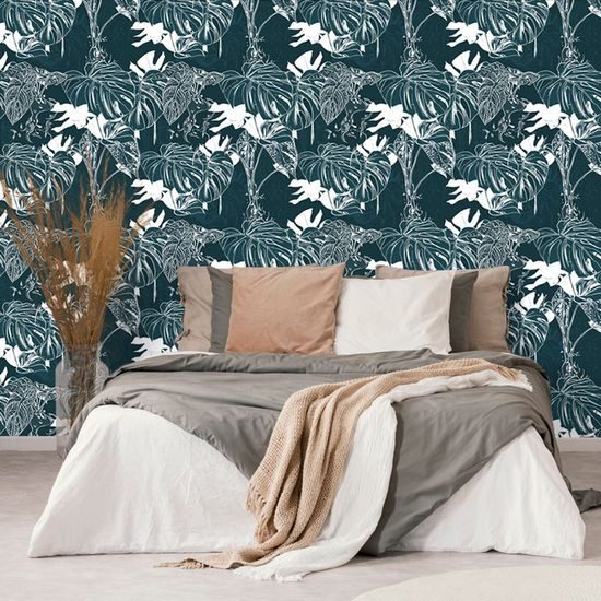 Tapéta trópusi monstera