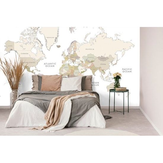 Tapéta klasszikus vintage világtérkép