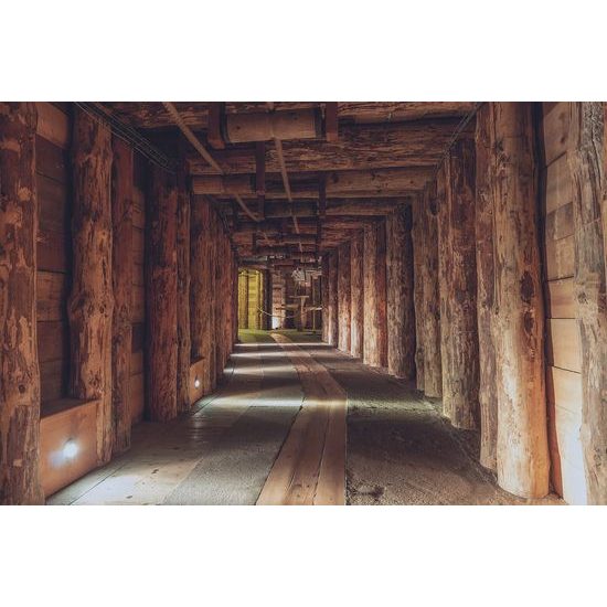 Öntapadó fotótapéta régi fabánya